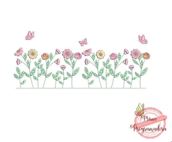 matriz-de-bordado-jardim-com-flores-matrizes-de-bordados-diversos Matriz de Bordado - Jardim com Flores - Imagem 1