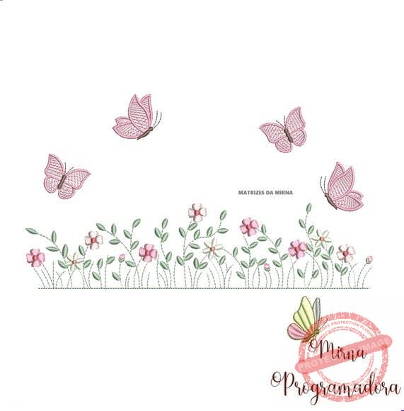 matriz-de-bordado-jardim-de-flores-matriz-de-bordado-flores Matriz de Bordado - Jardim de Flores - Imagem 1