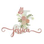 Matriz de Bordado - Jessica (fazemos Qualquer Nome)
