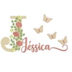 Matriz de Bordado - Jéssica (fazemos Qualquer Nome)