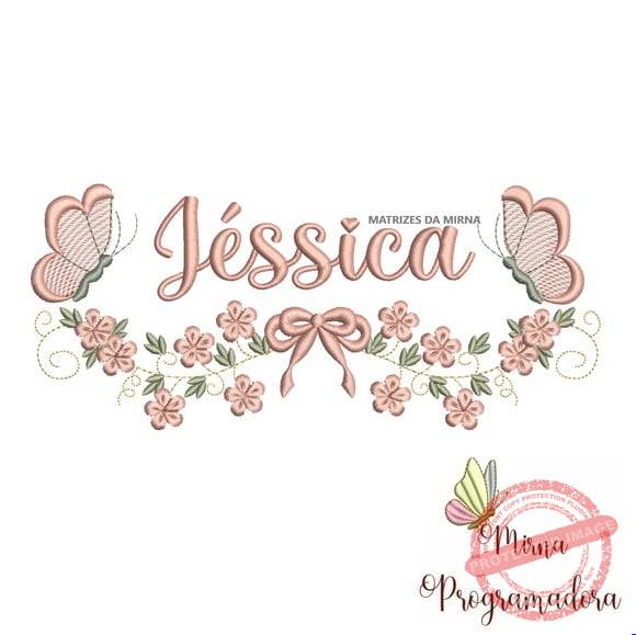 matriz-de-bordado-jessica-fazemos-qualquer-nome-matrizes-de-bordados-diversos Matriz de Bordado - Jéssica (fazemos Qualquer Nome) - Imagem 1