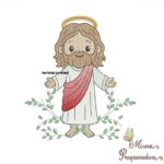 Matriz de Bordado - Jesus