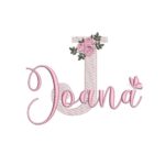 Matriz de Bordado - Joana (fazemos Qualquer Nome)