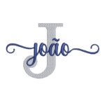 Matriz de Bordado - João (fazemos Qualquer Nome)