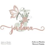 Matriz de Bordado - Jor Dana (fazemos Qualquer Nome)