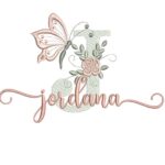 Matriz de Bordado - Jorda na (fazemos Qualquer Nome)