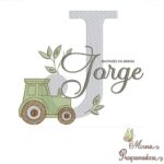 Matriz de Bordado Jorge