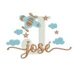 Matriz de Bordado - José (fazemos Qualquer Nome)