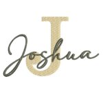 Matriz de Bordado - Joshua (fazemos Qualquer Nome)