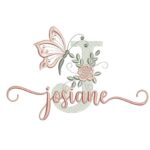 Matriz de Bordado - Josiane (fazemos Qualquer Nome)