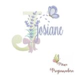 Matriz de Bordado - Josiane Lavanda