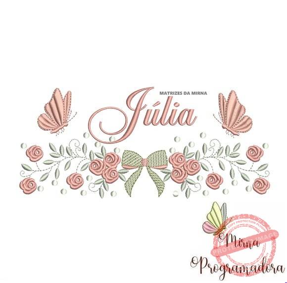 matriz-de-bordado-julia-embroidery Matriz de Bordado Júlia - Imagem 1