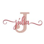 Matriz de Bordado - Júlia (fazemos Qualquer Nome)