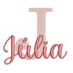 Matriz de Bordado - Júlia (fazemos Qualquer Nome)