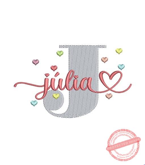 matriz-de-bordado-julia-fazemos-qualquer-nome-sewing Matriz de Bordado - Júlia (fazemos Qualquer Nome) - Imagem 1