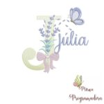 Matriz de Bordado - Júlia Lavanda