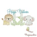 Matriz de Bordado - Hiago Valentin (fazemos Qualquer Nome)