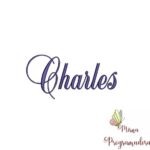 Matriz de Bordado - Charles (fazemos Qualquer Nome)