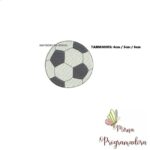 Matriz de Bordado - Bola (fazemos Qualquer Nome)