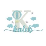 Matriz de Bordado - Kaleb (fazemos Qualquer Nome)