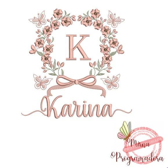 matriz-de-bordado-karina-matrizes-de-bordados-diversos Matriz de Bordado - Karina - Imagem 1