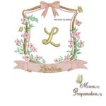 Matriz de Bordado - Larissa Brasao Raminho Flores