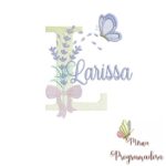 Matriz de Bordado - Larissa Lavanda
