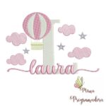 Matriz de Bordado - Laura (fazemos Qualquer Nome)
