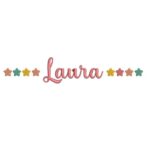 Matriz de Bordado - Laura (fazemos Qualquer Nome)