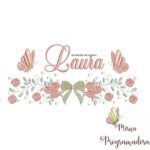 Matriz de Bordado Laura