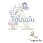 Matriz de Bordado - Lavanda Analu