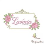 Matriz de Bordado - Lavínia (fazemos Qualquer Nome)