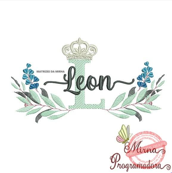 matriz-de-bordado-leon-fazemos-qualquer-nome-matriz-de-bordado-letra-l Matriz de Bordado - Leon (fazemos Qualquer Nome) - Imagem 1