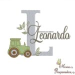 Matriz de Bordado Leonardo