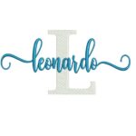 Matriz de Bordado - Leonardo (fazemos Qualquer Nome)