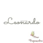 Matriz de Bordado - Leonardo (fazemos Qualquer Nome)
