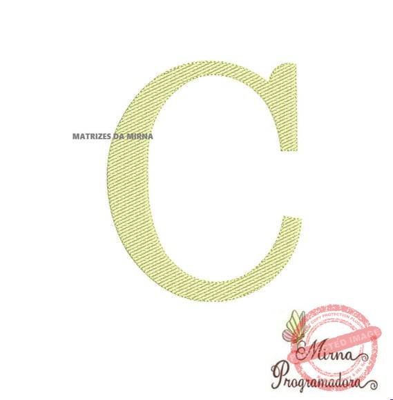 matriz-de-bordado-letra-c-rippled-sewing Matriz de Bordado Letra c Rippled - Imagem 1