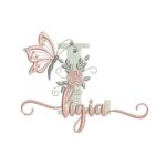 Matriz de Bordado - Ligia (fazemos Qualquer Nome)