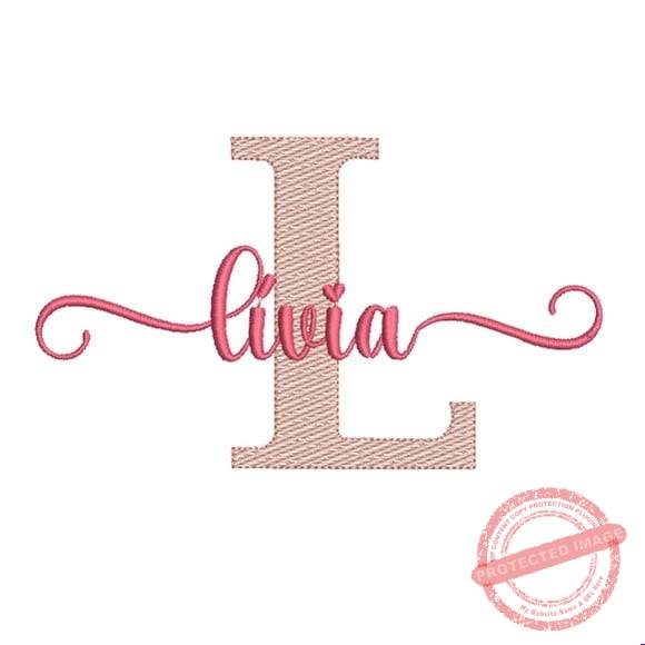 matriz-de-bordado-livia-fazemos-qualquer-nome-pattern Matriz de Bordado - Lívia (fazemos Qualquer Nome) - Imagem 1
