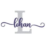 Matriz de Bordado - Lohan (fazemos Qualquer Nome)