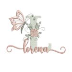 Matriz de Bordado - Lorena (fazemos Qualquer Nome)
