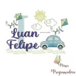 Matriz de Bordado - Luan Felipe (fazemos Qualquer Nome)