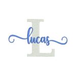 Matriz de Bordado - Lucas (fazemos Qualquer Nome)