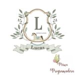 Matriz de Bordado - Lucas (fazemos Qualquer Nome)