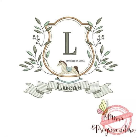 matriz-de-bordado-lucas-fazemos-qualquer-nome-matriz-de-bordado-moldura-cavalinho Matriz de Bordado - Lucas (fazemos Qualquer Nome) - Imagem 1