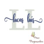 Matriz de Bordado - Lucas Luis (fazemos Qualquer Nome)