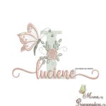 Matriz de Bordado - Luciene (fazemos Qualquer Nome)