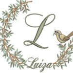 Matriz de Bordado - Luiza (fazemos Qualquer Nome)