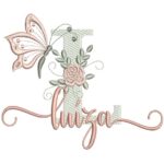 Matriz de Bordado - Luíza (fazemos Qualquer Nome)