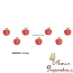 Matriz de Bordado - Maçãs